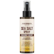 Viking Revolution Coconut Sea Salt Spray for Hair Men - 8.8 Fl Oz (Pack of 1) 