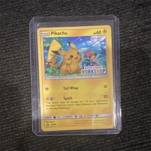 build a bear pokemon promo cards Pikachu Build a Bear Promo