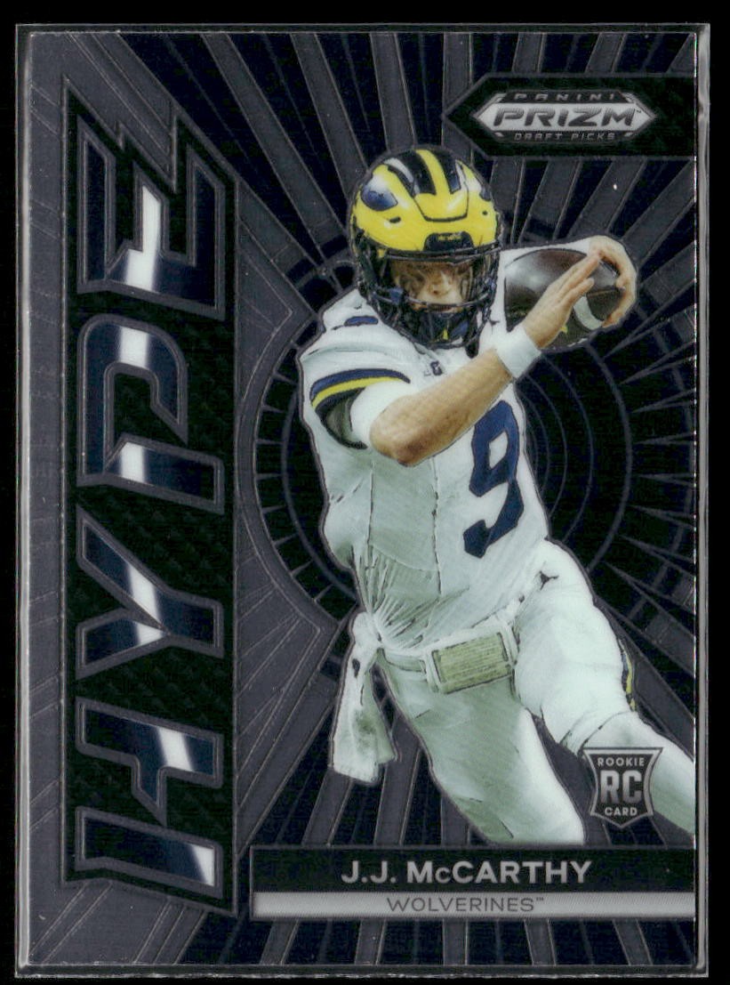 2024 Panini Prizm Draft Picks #HP-JJM J.J. McCarthy Hype