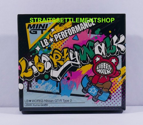 MINI GT #244 LB WORKS NISSAN GTR TYPE 2 LBWK KUMA GRAFFITI SEALED | eBay