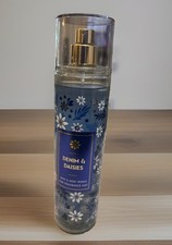 New Bath and Body Works Denim  Daisies Fine Fragrance Body Mist 8 fl oz