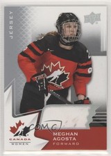 2020-21 Upper Deck Team Canada Juniors Women's WC Jerseys Meghan Agosta #69 z6b