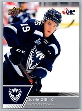#99 Justin Gill 2022-23 Upper Deck CHL Sherbrooke Phoenix