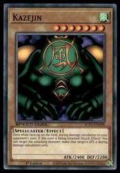 Kazejin SGX2-END08 1st Edition Common Speed Duel GX: Midterm Paradox