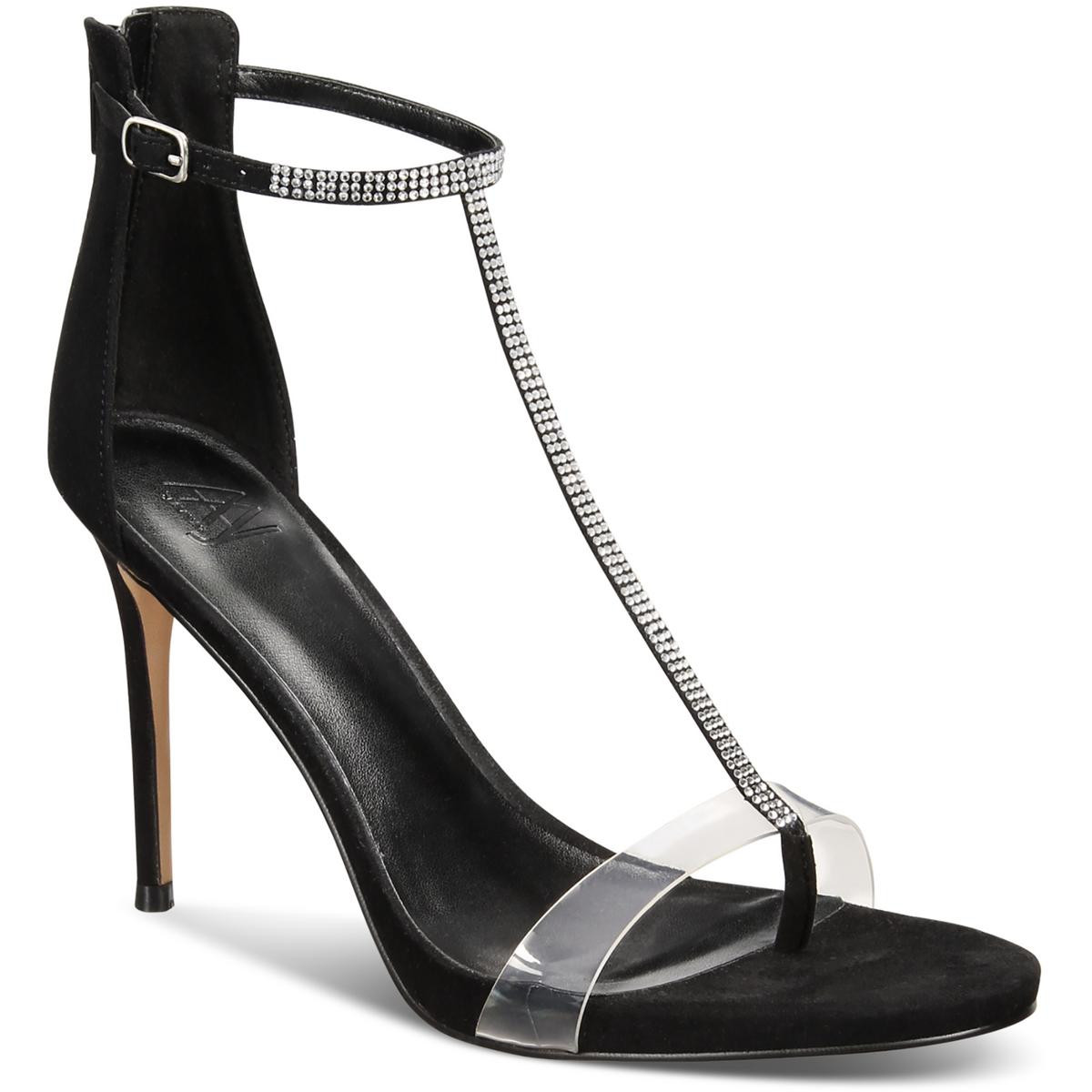 Aaj By Aminah / женские черные туфли ANIYA с ремешком на щиколотке 7 средних размеров (B,M) BHFO 3038