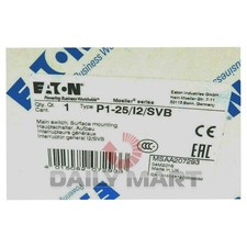 New In Box     P1-25/I2/SVB Disconect Switch *ib