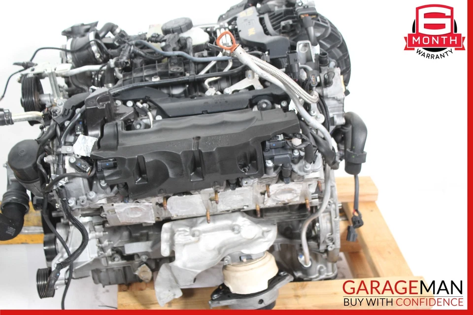 Conjunto completo de bloque de motor 11-20 Mercedes X166 GL450 4,6 L V8 OEM 144 k Foto 2 de 4