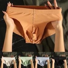 Mens Low Rise Briefs Breathable Microfiber Quick-dry Material Four-way Stretch