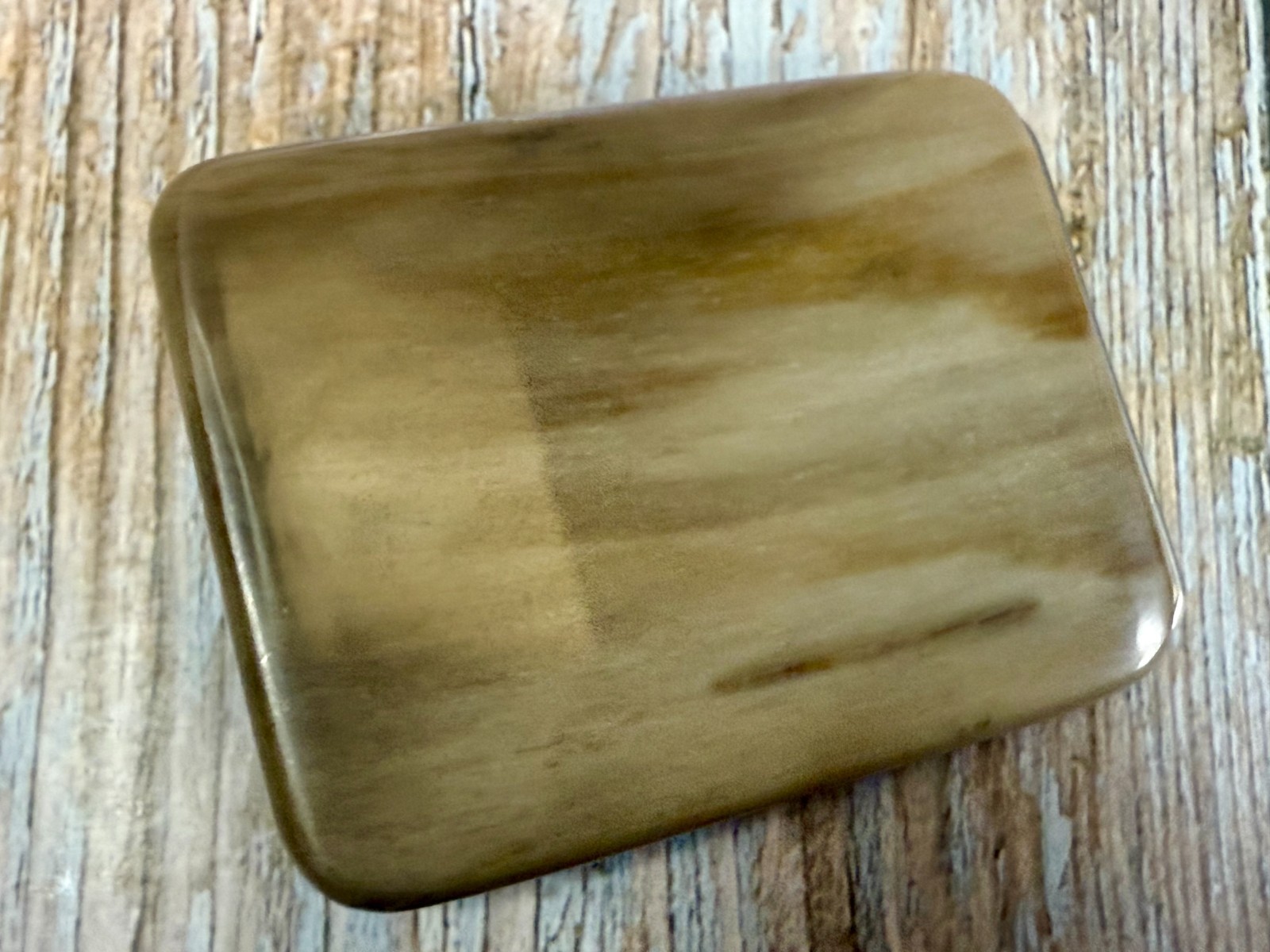 Polished Brown Stone  Rectangular Natural Rounded… - image 16