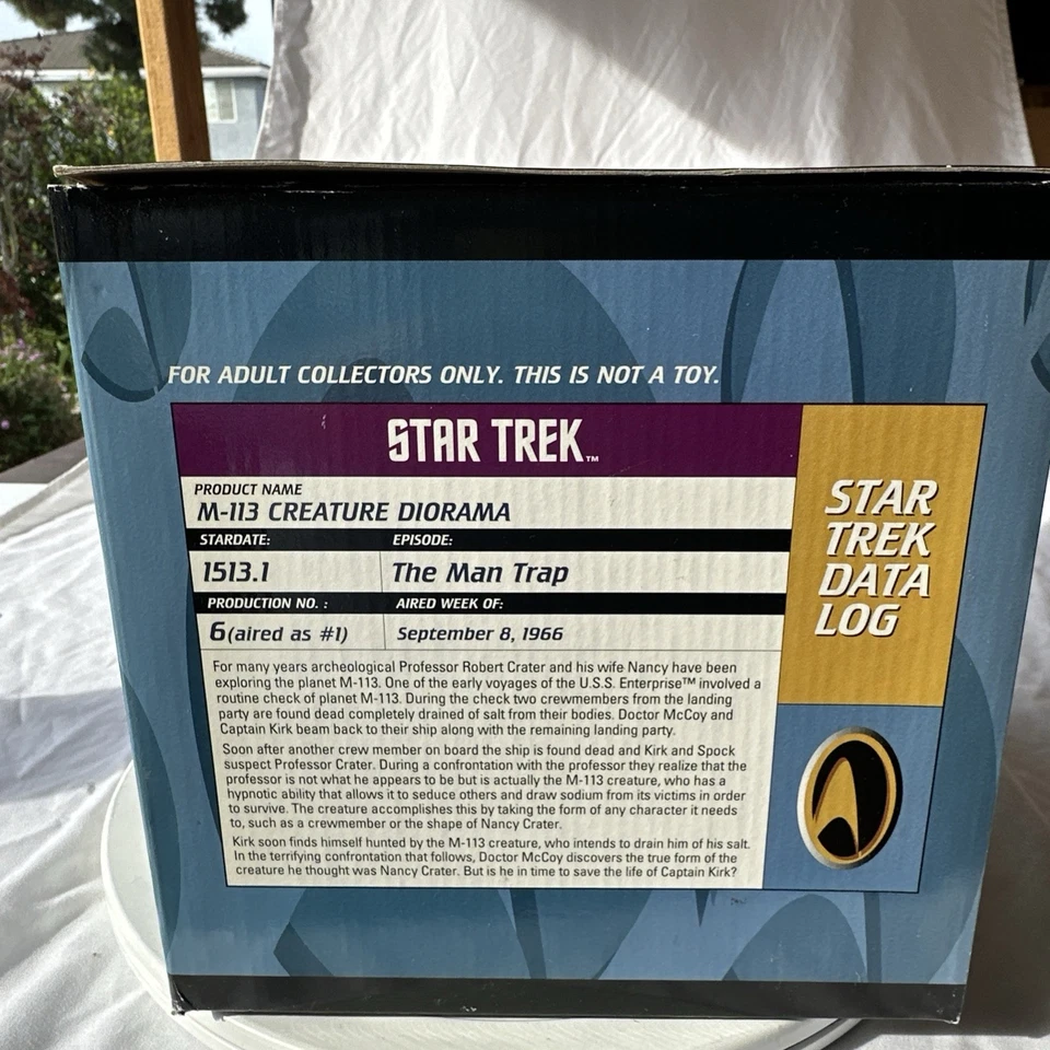 Applause Star Trek Coleccionables M-113 Criatura Diorama Serie Original '97 (77A Foto 4 de 4