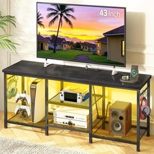 Modern TV Stand with Integrated Outlets