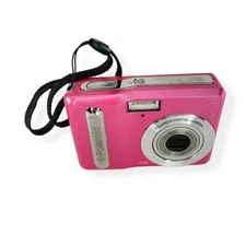 Polaroid i733 Digital Camera 7 MP Pink 3x Optical Zoom LCD Flash Point Shoot