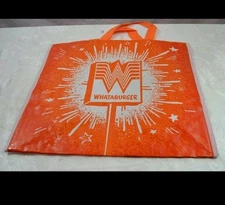 New Large Whataburger Reusable Shopping Tote Bag