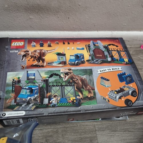 LEGO Juniors Jurassic World T Rex Breakout 10758 COMPLETO - Imagen 5 de 5