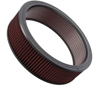K&N E-3750 Round High-Performance Air Filter Universal Fit