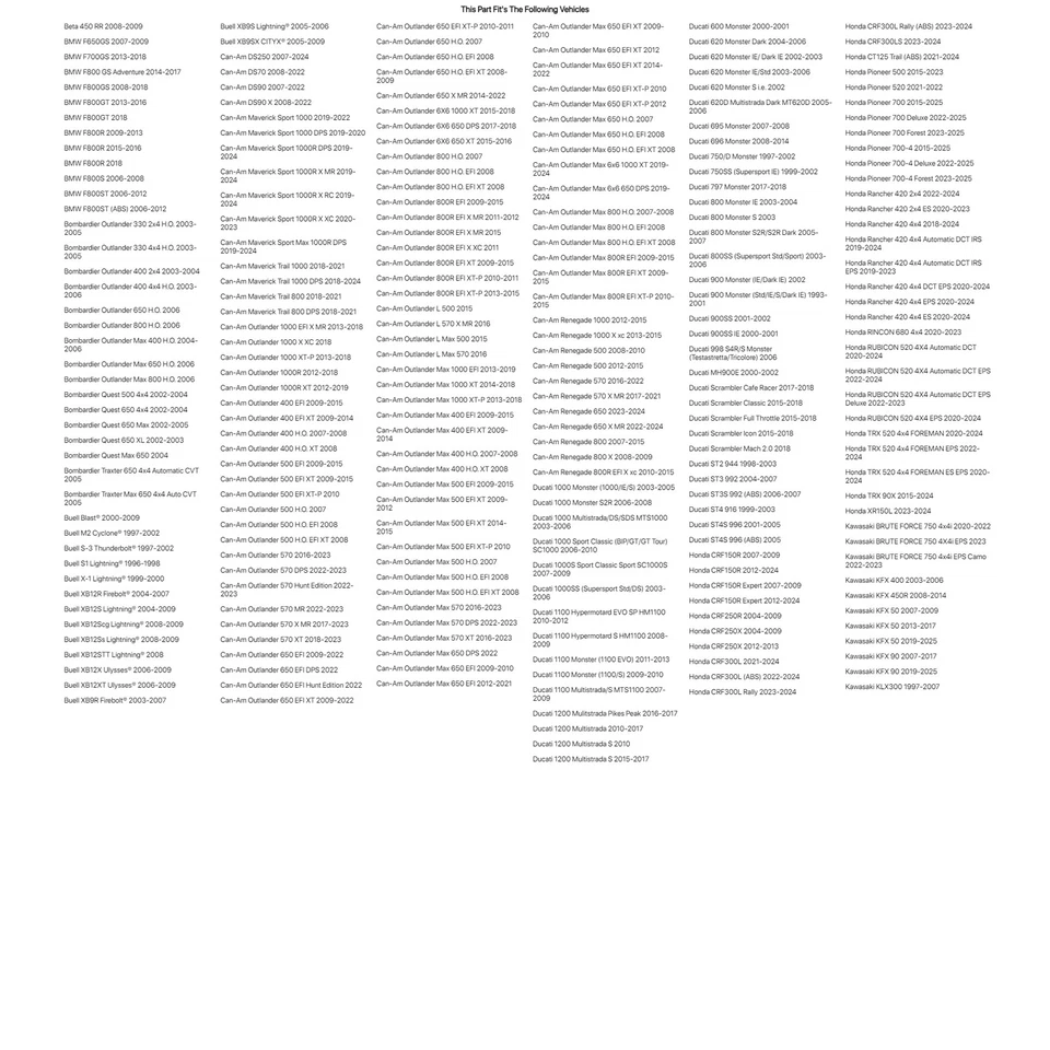 Tusk Spark Plug Socket 5/8" (16mm) Hex For BUELL X-1 Lightning® 1999-2000 - Image 3 of 4