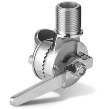 VHF Antenna Mounts, Rail Mount Adjustable Antenna Base, Ratchet Mount, for 7/...