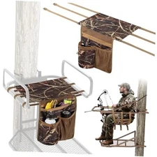 Universal Tree Stand Seat Replacement with 3 Pockets, Adjustable Tree Stand 