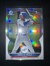2023 JOSUE DE PAULA Bowman Chrome 1st Refractor /499 Dodgers