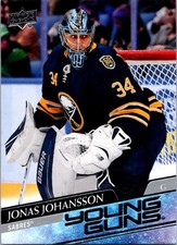 2020-21 Upper Deck - Young Guns Jonas Johansson #228 (RC)