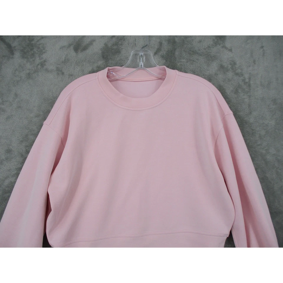 Sudadera Lululemon Mujer 2 Recortada Crew Softsttreme Grande Logo Pullover Foto 2 de 4