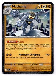 Machamp (Cosmos Holo) 068/165 Scarlet & Violet 151