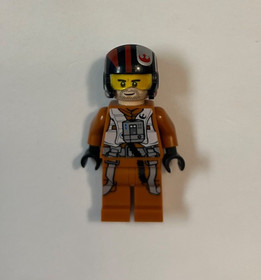 LEGO&reg; Star Wars Poe Dameron Minifigure 75102 &ndash; Pilot Jumpsuit Episode 7