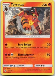 Torracat 25/149 Sun & Moon Base Set Uncommon