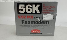 Sterling Communications S20 V.92 PCI Internal 56K Fax Modem - New