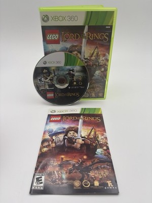 LEGO Lord of the Rings Game CIB COMPLETE W/ Manual - Tested CLEAN DISC