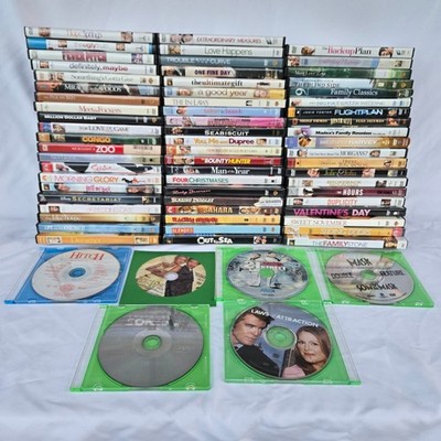 Comedy Drama Romance DVD 69 Movie Lot 1980s to 2000s Roberts Kate Hudson McAdams