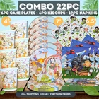 GHIBLI STUDIO Party Supplies happy birthday centerpiece decoration cup plate