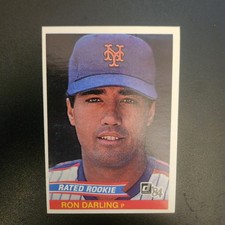 ⚾1984 Donruss #NNO Ron Darling Rookie Card RC⚾Near Mint or Better⚾. rookie card picture