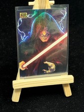 Darth Sidious Prism Refractor /75 Topps Star Wars Chrome Galaxy 2024 #AS-2