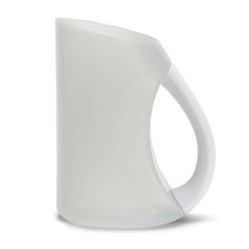 Soft rim shampoo bath rinser cup