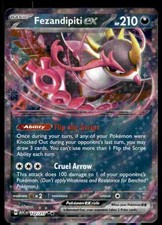 Fezandipiti ex 142/217 Double Rare Ascended Heroes Pokemon Holo Near Mint