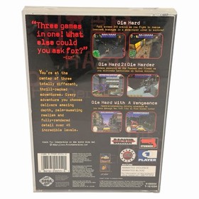 Die Hard Trilogy (Sega Saturn, 1996) CIB Complete w/ Manual + Reg Card  Tested