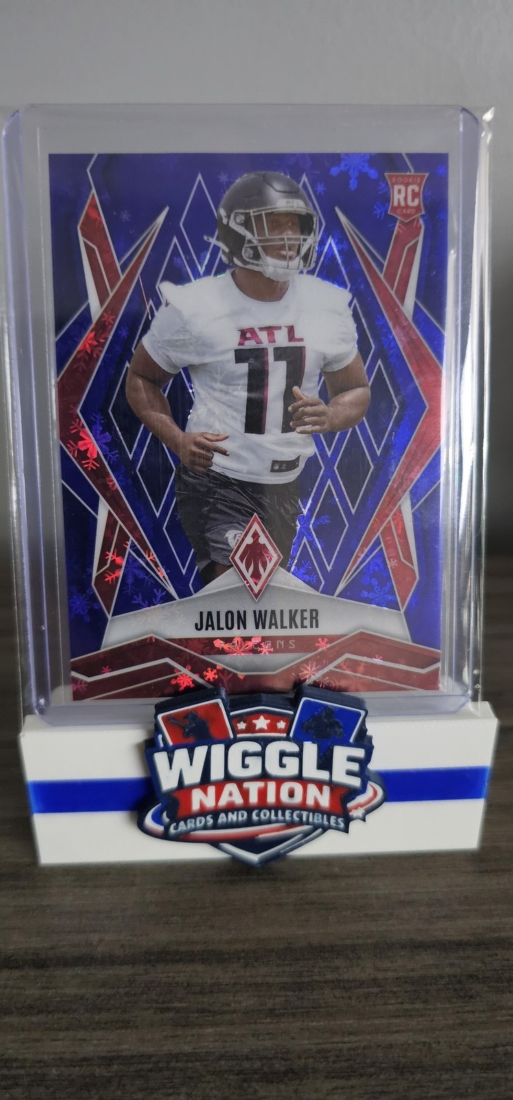 2025 Panini Phoenix Jalon Walker Blue Winter Prizm #/499