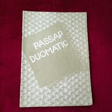 Anleitung Pfaff Passap Duomatic Strickmaschine Bedienungsanleitung