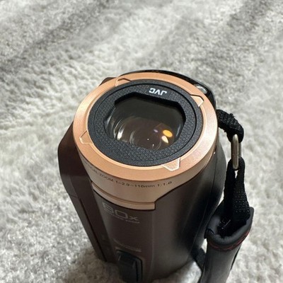 完動品　美品　JVC Everio GZ-F100-T フルHDビデオカメラ Amazon.co.jp: JVC KENWOOD JVC ビデオカメラ EVERIO 内蔵メモリー32GB