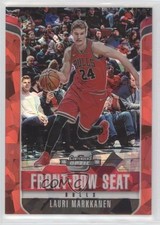 2018 Contenders Optic Front Row Seat Red Cracked Ice Prizm Lauri Markkanen 06vc