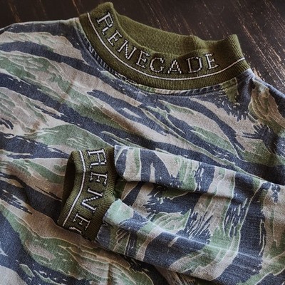 Maillot Paintball Vintage Renegade USA - Camo Tigre - Taille L