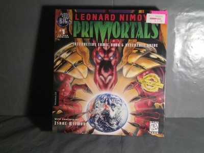 Leonard Nimoy s Primortals Big Entertainment Windows PC CD-ROM Factory Sealed