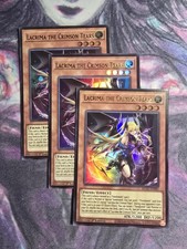 3x Lacrima the Crimson Tears Ultra Rare BLGG-EN081 IN MY HAND RIGHT NOW