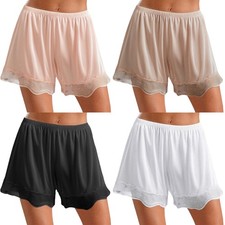 Womens Pettipants Knickers Shorts Half Slip Sleepwear Casual Trim Underpants