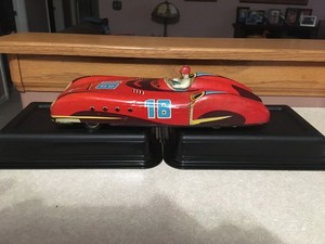 MARX FRICTION RACER # 18 RED WORKS