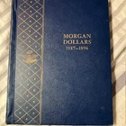 Morgan Silver Dollar Collection - 12 Different Dates 1887-1896 in Whitman Album