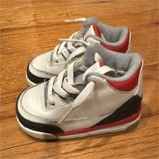 Jordan 3 Retro Fire Red (2007) (GS) Kids 4C NEW