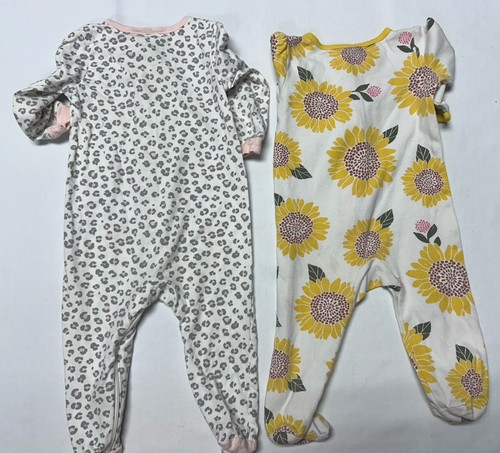 11 Piece Lot Baby Girl Clothes 6-12 Mo. Bodysuit One Piece Cardigan Pants - Picture 19 of 24