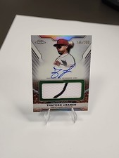 Thayron Liranzo 2025 Topps Chrome Pro Debut Jumbo Relic Auto /300 DET Top 5